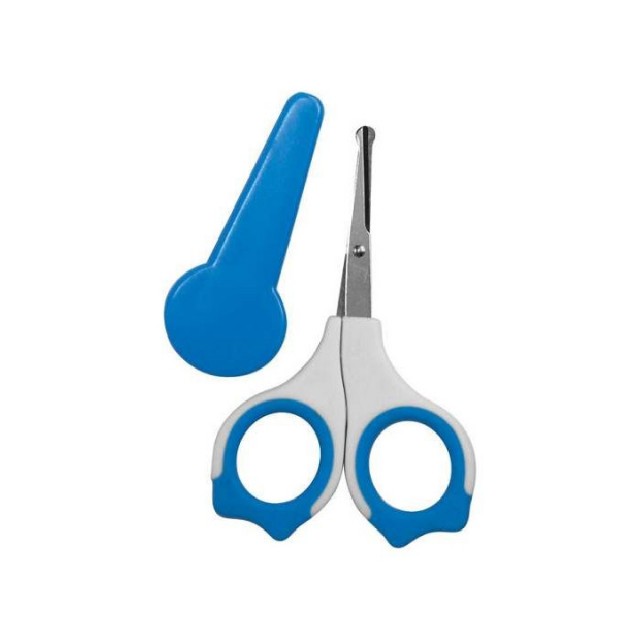 LORELLI BABY SCISSORS WITH COVER - BLUE